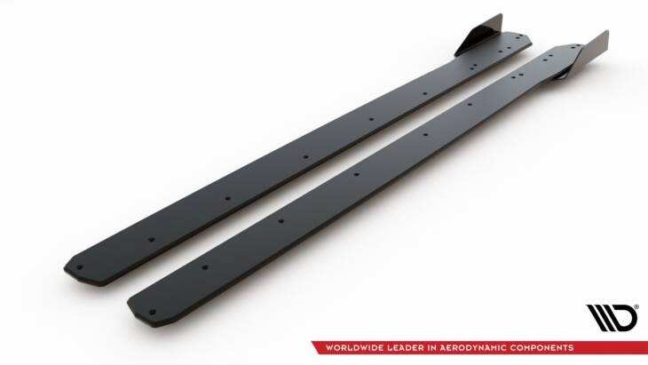 Racing Durability Side Skirts Diffusers + Flaps Ford Focus ST / ST-Line Mk4 - immagine 7