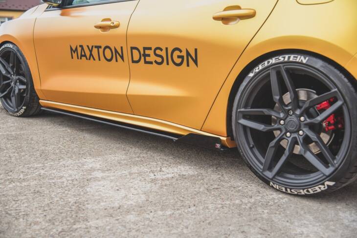 Racing Durability Side Skirts Diffusers + Flaps Ford Focus ST / ST-Line Mk4 - immagine 2