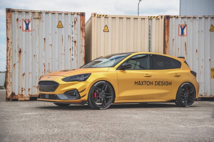 Racing Durability Side Skirts Diffusers + Flaps Ford Focus ST / ST-Line Mk4 - immagine 3
