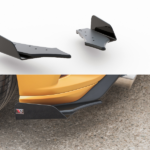Racing Durability Rear Side Splitters + Flaps Ford Focus ST Mk4