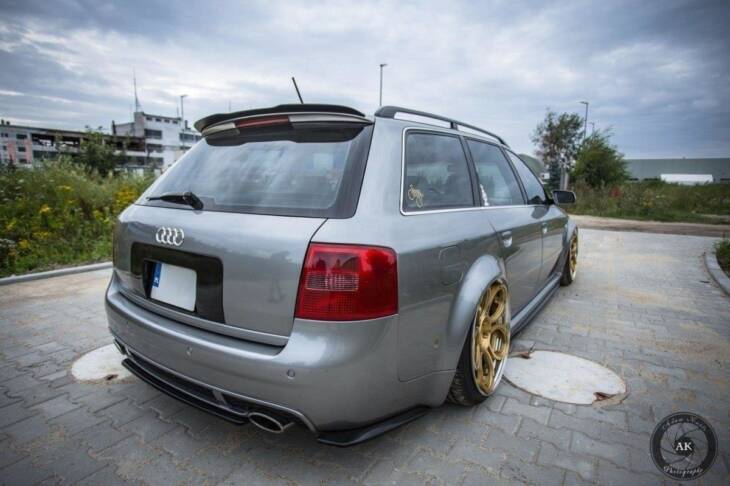 CENTRAL REAR SPLITTER AUDI RS6 C5 AVANT - immagine 2