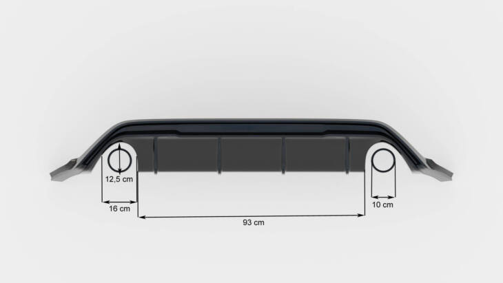 Rear Valance V.3 Ford Focus ST Mk4 - immagine 7