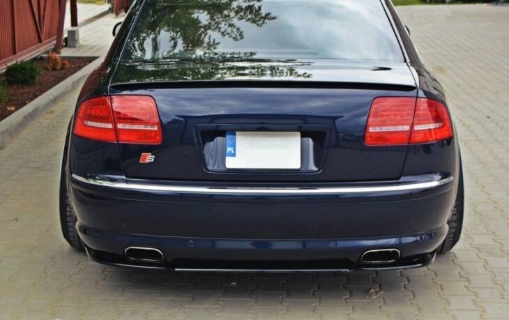 CENTRAL REAR SPLITTER AUDI S8 D3 (with vertical bars) - immagine 3