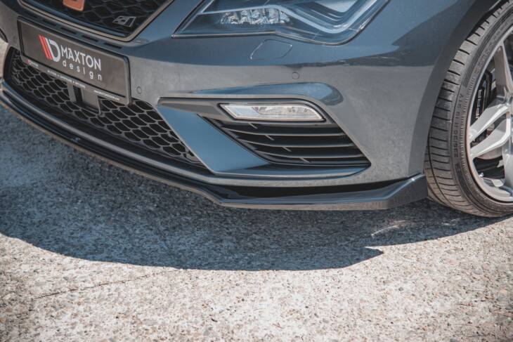 Front Splitter V.7 Seat Leon Cupra / FR Mk3 FL - immagine 5