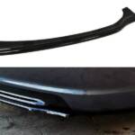 CENTRAL REAR SPLITTER BMW 3 E46 MPACK COUPE (without vertical bars)