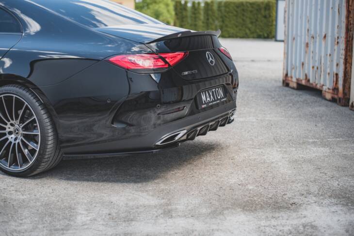 Central Rear Splitter Mercedes-Benz CLS AMG-Line C257 - immagine 4