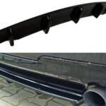 CENTRAL REAR SPLITTER for BMW 5 F11 M-PACK (fits two double exhaust ends)