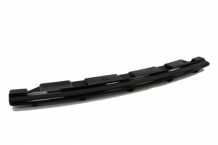 CENTRAL REAR SPLITTER for BMW 5 F11 M-PACK (fits two double exhaust ends) - immagine 5