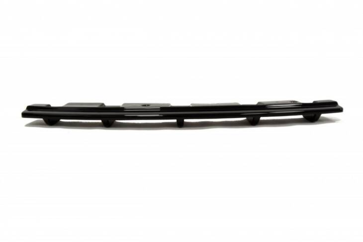 CENTRAL REAR SPLITTER for BMW 5 F11 M-PACK (fits two double exhaust ends) - immagine 6