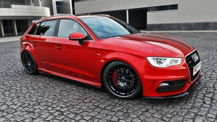 Side Skirts Diffusers Audi S3 / A3 S-Line 8V / 8V FL Sportback - immagine 3
