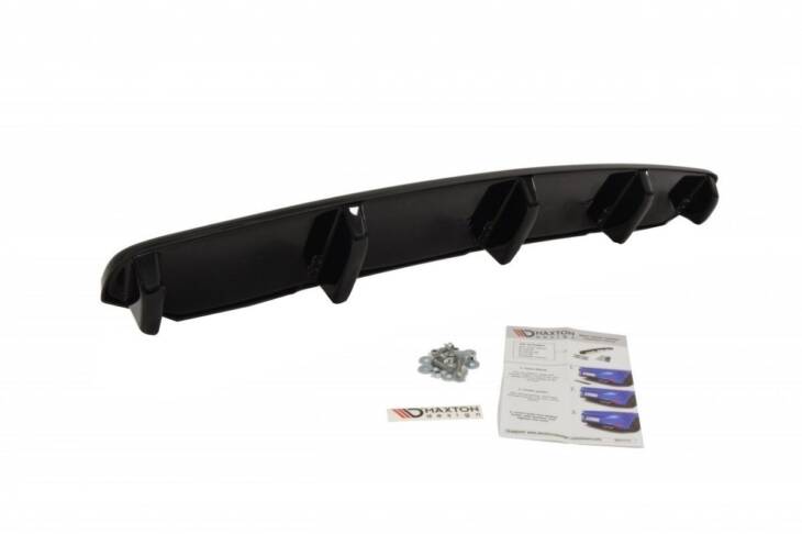 CENTRAL REAR SPLITTER for BMW 6 Gran Coupé MPACK (with a vertical bar) - immagine 8