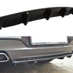 CENTRAL REAR SPLITTER for BMW 6 Gran Coupé MPACK (with a vertical bar)