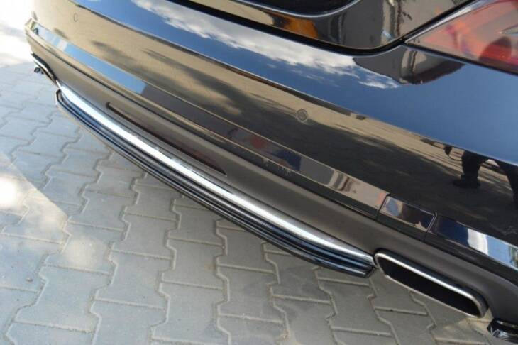 CENTRAL REAR SPLITTER MERCEDES CLS C218 (without a vertical bar) AMG LINE - immagine 2