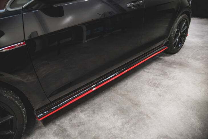 Side Skirts Diffusers VW Golf 7 GTI TCR - immagine 8