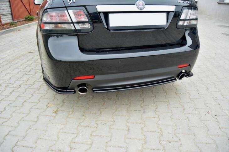 Splitter Tylny Środkowy Saab 9-3 Aero Mk2 Facelift