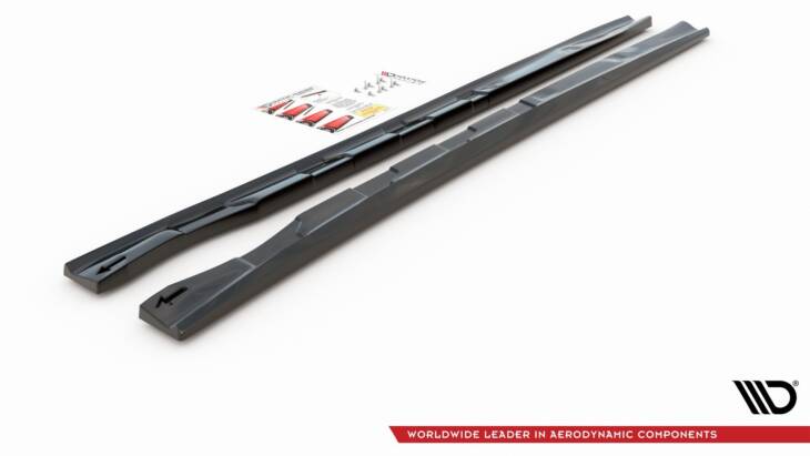 Side Skirts Diffusers Alfa Romeo 156 Facelift - immagine 7
