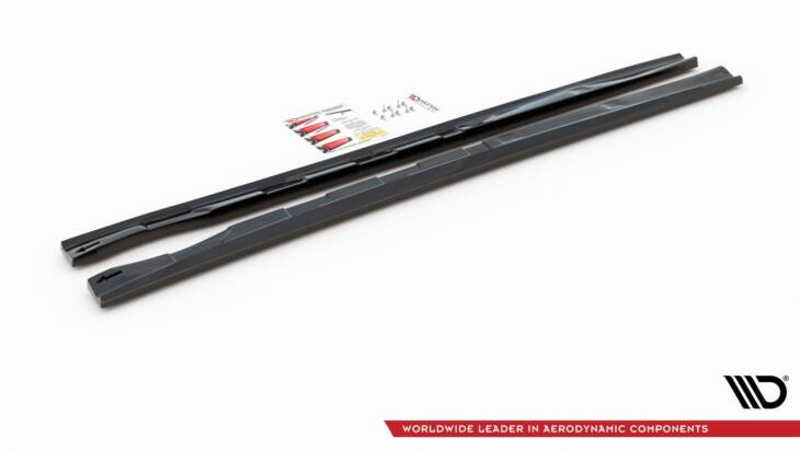 Side Skirts Diffusers Alfa Romeo 156 Facelift - immagine 8