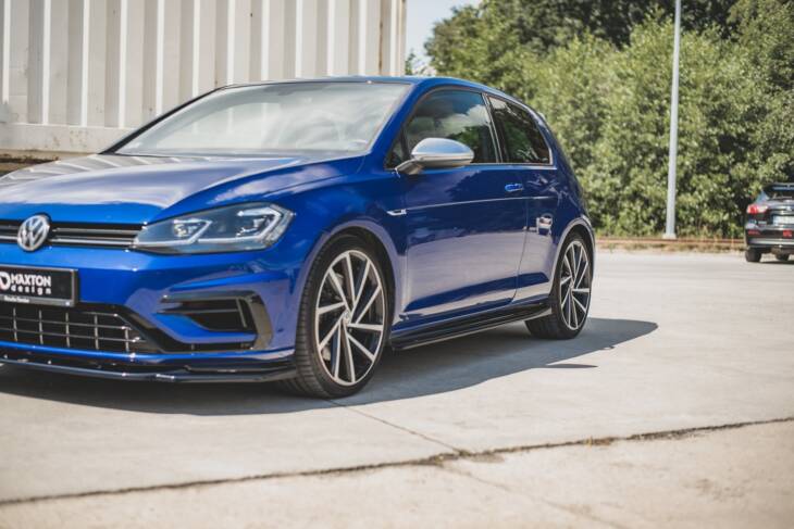 Side Skirts Diffusers V.4 VW Golf 7 R / R-Line Facelift - immagine 3