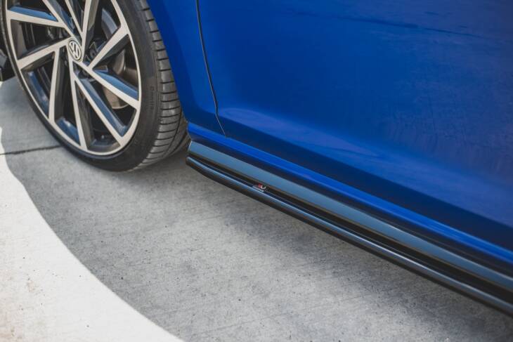 Side Skirts Diffusers V.4 VW Golf 7 R / R-Line Facelift - immagine 6