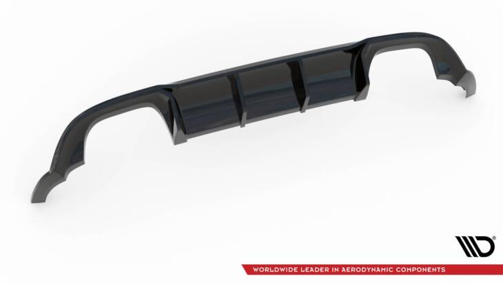 Rear Valance V.3 VW Golf 7 R Facelift - immagine 10