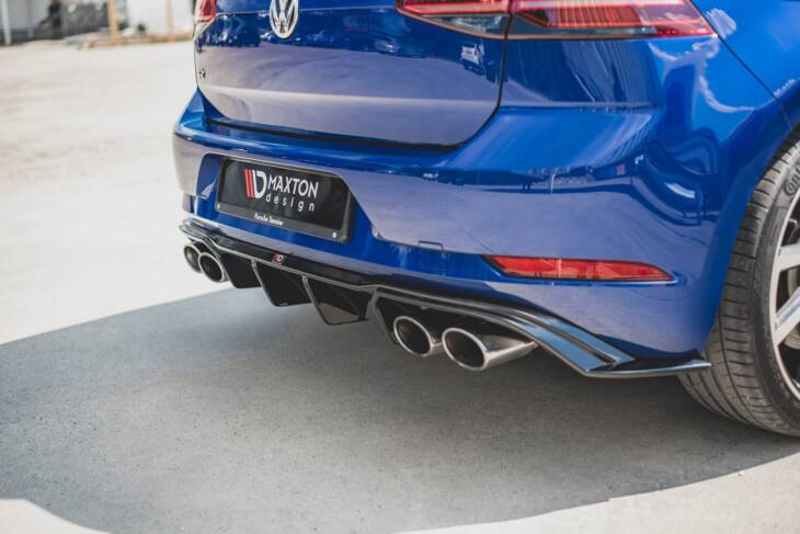 Rear Valance V.3 VW Golf 7 R Facelift - immagine 6