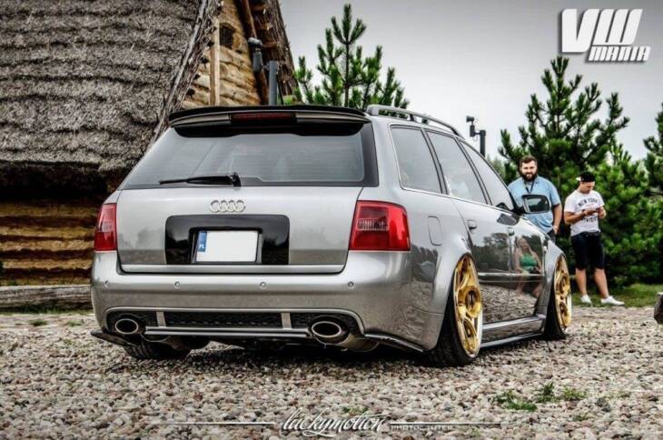 REAR SIDE SPLITTERS AUDI RS6 C5 AVANT - immagine 5