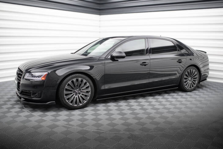 Side Skirts Diffusers Audi A8 Long D4 - immagine 2
