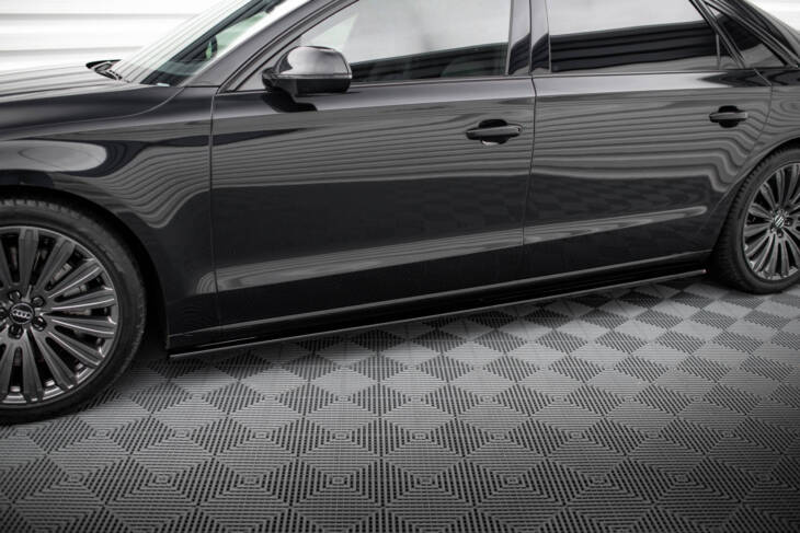 Side Skirts Diffusers Audi A8 Long D4 - immagine 3