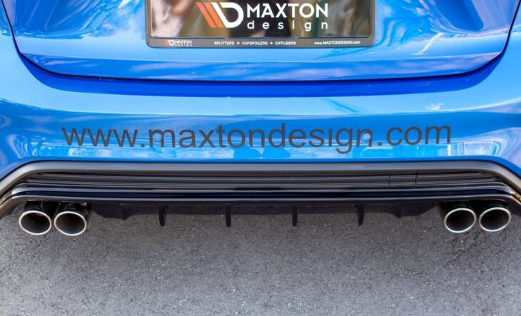 Rear Valance with Exhaust Ford Focus MK4 St-line - immagine 4