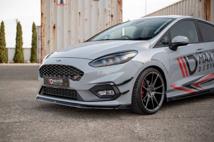 Front Bumper Wings (Canards) V.2 Ford Fiesta Mk8 ST / ST-Line - immagine 2