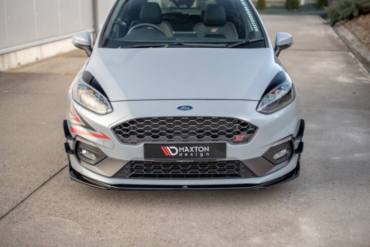 Front Bumper Wings (Canards) V.2 Ford Fiesta Mk8 ST / ST-Line - immagine 5