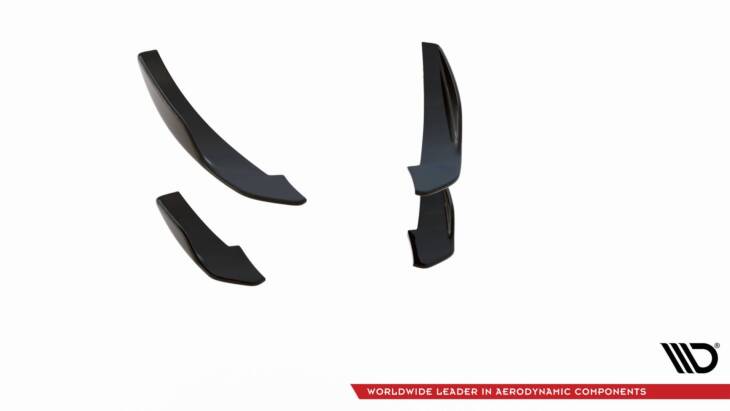 Front Bumper Wings (Canards) V.2 Ford Fiesta Mk8 ST / ST-Line - immagine 7