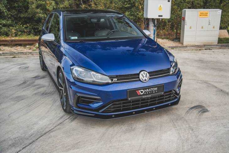 Racing Durability Front Splitter VW Golf 7 R / R-Line Facelift - immagine 2