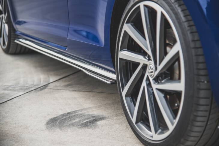 Racing Durability Side Skirts Diffusers VW Golf 7 R / R-Line Facelift - immagine 3