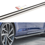 Racing Durability Side Skirts Diffusers VW Golf 7 R / R-Line Facelift