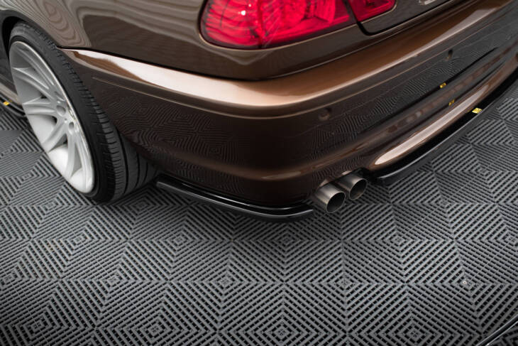 REAR SIDE SPLITTERS BMW 3 E46 MPACK COUPE - immagine 4