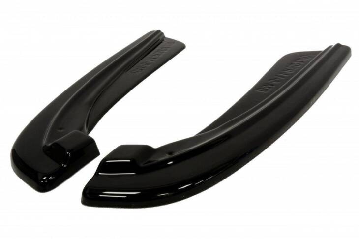 REAR SIDE SPLITTERS for BMW 5 F11 M-PACK (fits two double exhaust ends) - immagine 4