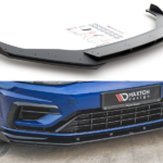 Racing Durability Front Splitter + Flaps VW Golf 7 R / R-Line Facelift