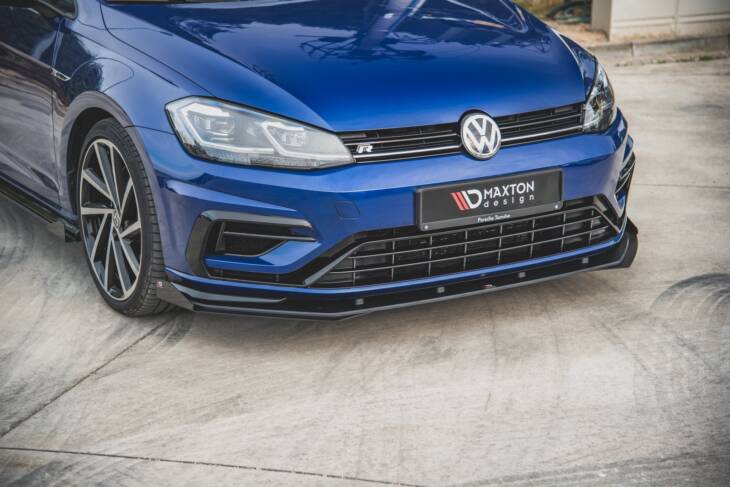 Racing Durability Front Splitter + Flaps VW Golf 7 R / R-Line Facelift - immagine 4