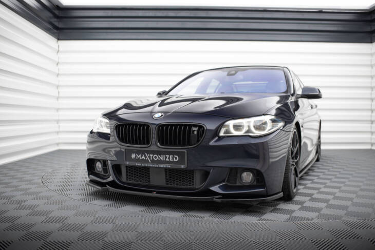 Front Splitter V.4 for BMW 5 F10/F11 M-Pack - immagine 2
