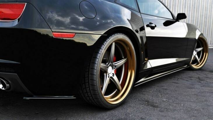 REAR SIDE SPLITTERS CHEVROLET CAMARO V SS - US VERSION (PREFACE) - immagine 2