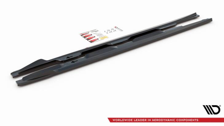 Side Skirts Diffusers Lexus IS F Mk2 - immagine 7