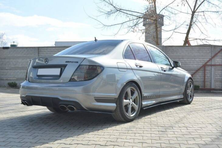 REAR SIDE SPLITTERS Mercedes-Benz C Sedan / Estate AMG-Line W204 / S204 - immagine 4