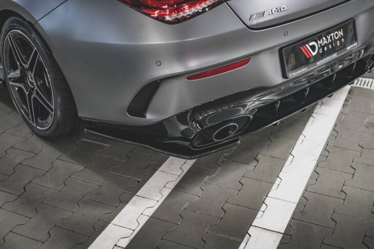 Rear Side Splitters Mercedes-AMG CLA 35 Aero / 45 Aero C118 - immagine 6