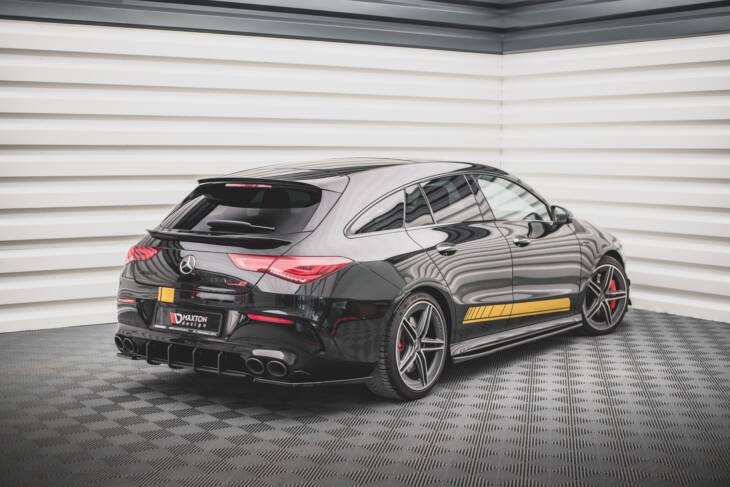 Rear Side Splitters Mercedes-AMG CLA 35 Aero / 45 Aero C118 - immagine 2