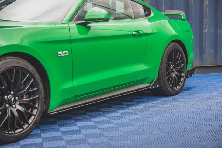 Side Skirts Diffusers + Flaps Ford Mustang GT Mk6 Facelift - immagine 2
