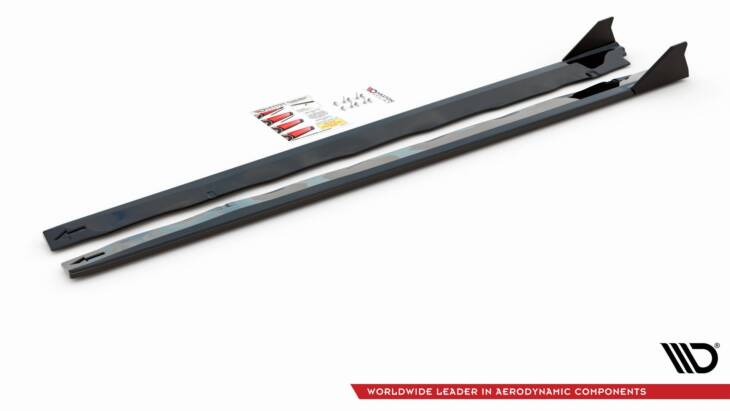 Side Skirts Diffusers + Flaps Ford Mustang GT Mk6 Facelift - immagine 6