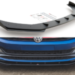 Racing Durability Front Splitter + Flaps Volkswagen Polo GTI Mk6
