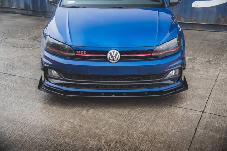 Racing Durability Front Splitter + Flaps Volkswagen Polo GTI Mk6 - immagine 4