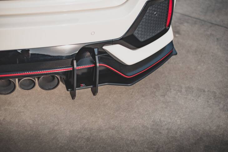 Racing Durability Rear Valance V.2 Honda Civic X Type R - immagine 4